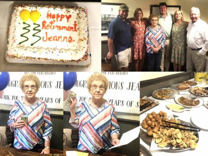 [Thank you Mrs. Carroll for over 50 years of service to Lawrence Printing Company.]